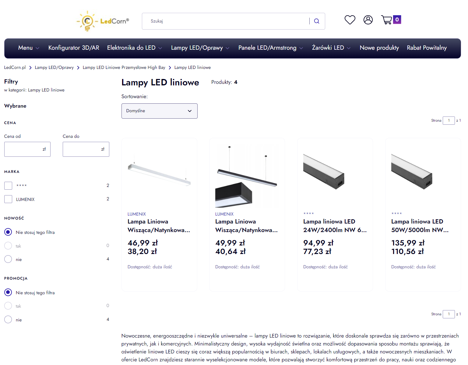 Dlaczego lampy liniowe LED sprawdzają się nad wyspą kuchenną, stołem i blatem roboczym?