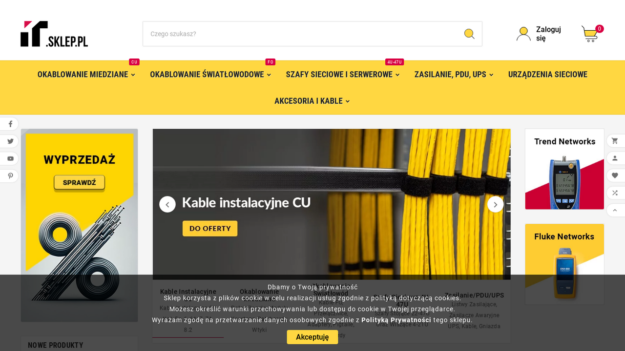 Jakie typy kabli miedzianych sprawdzają się w różnych zastosowaniach teleinformatycznych?
