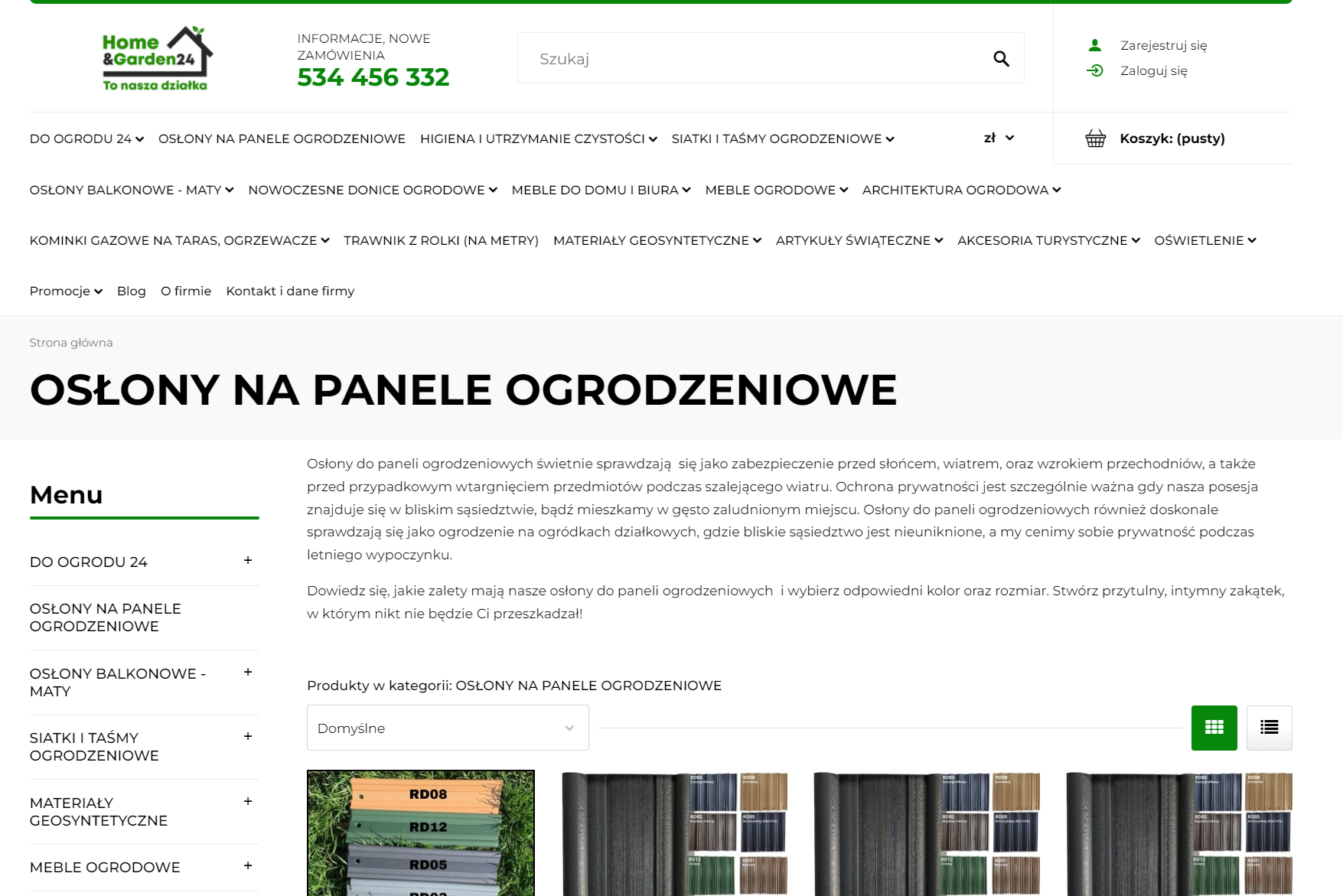 Jak wybrać osłony na panele ogrodzeniowe do ogrodu, tarasu i strefy przy domu?