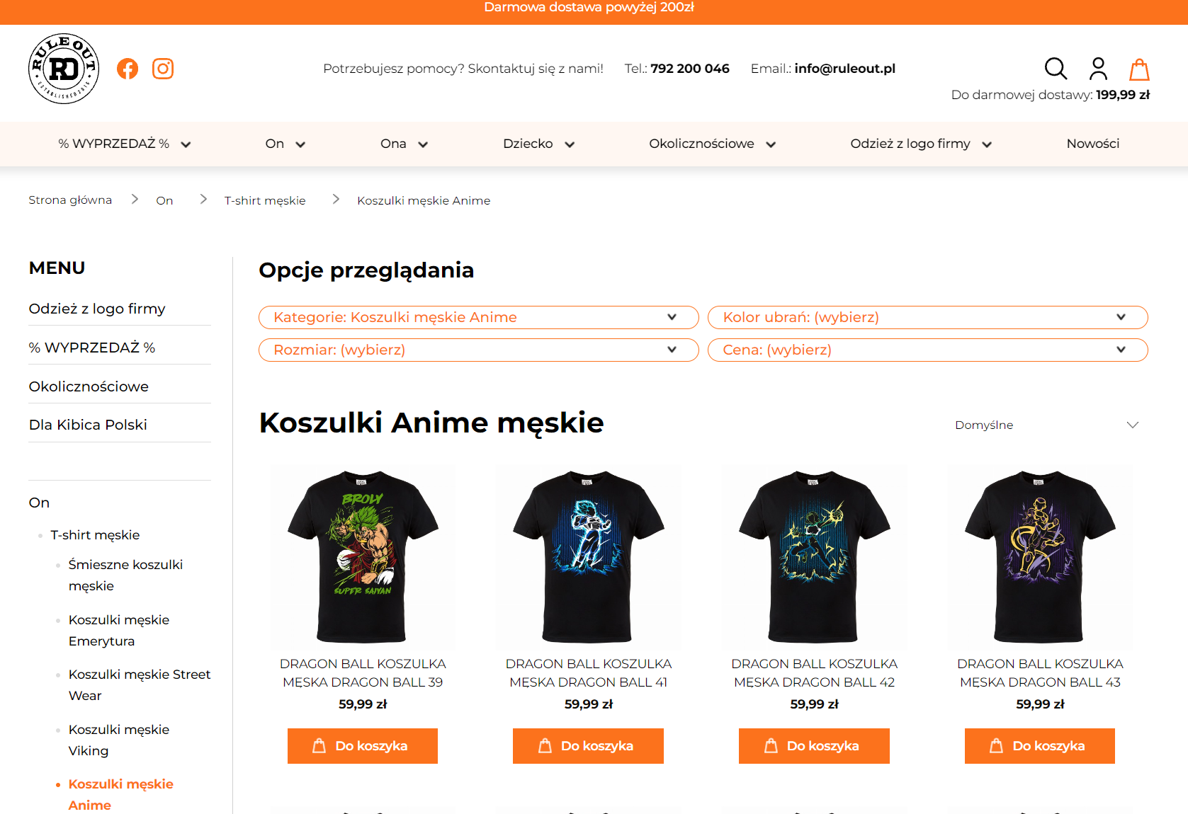 Prezent dla fana anime: dlaczego koszulka z ulubioną serią to bezpieczny i trafiony wybór?