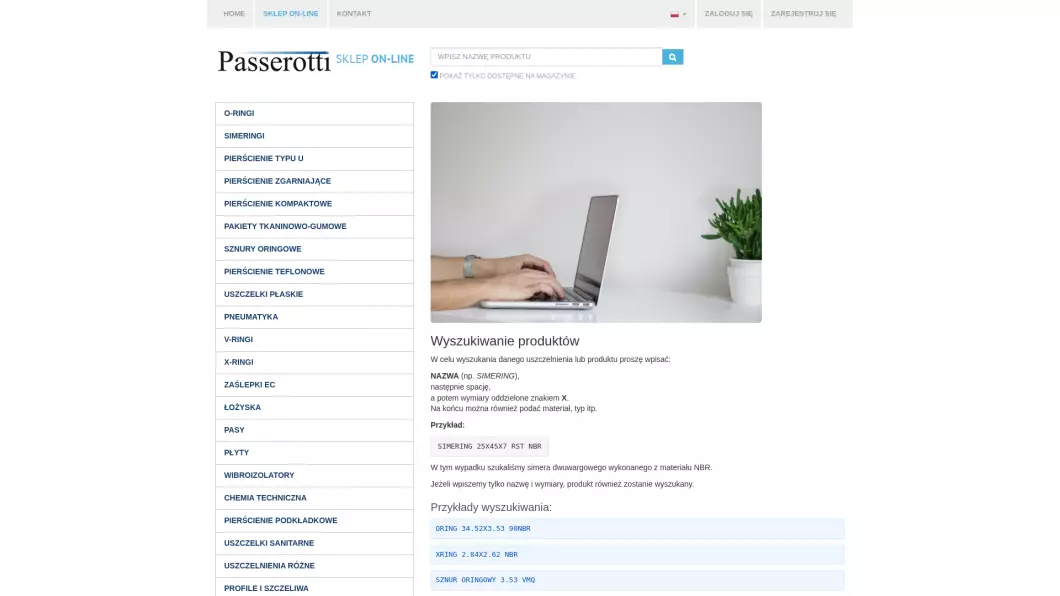 Uszczelnienia techniczne Passerotti - podgląd