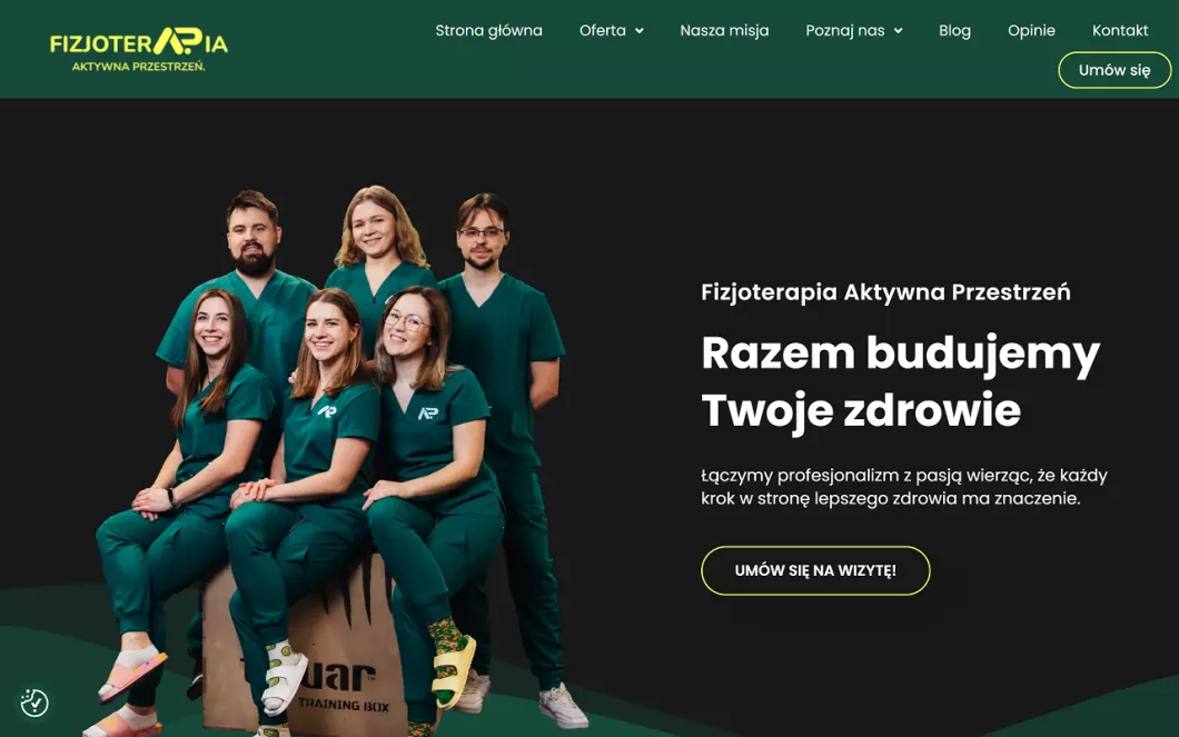 Fizjoterapia Kraków - Aktywna Przestrzeń - podgląd