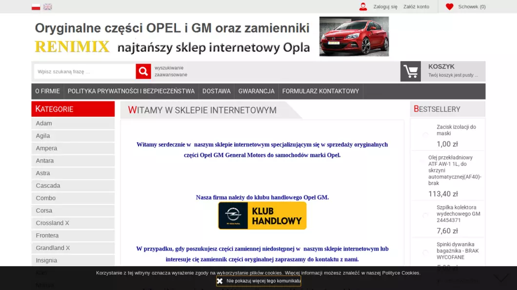 OPEL-E-SKLEP - podgląd